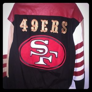 NFL 49ers vintage jacket